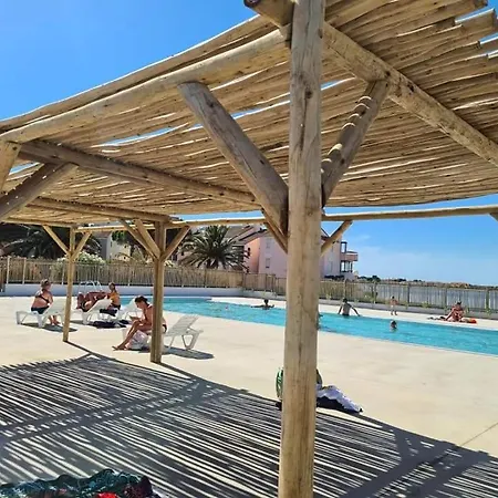 Bel Appartement Vue Sur Le Lac Marin Avec Piscine Le Barcarès Exterior foto